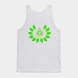 Face Mask Flower 36 Tank Top